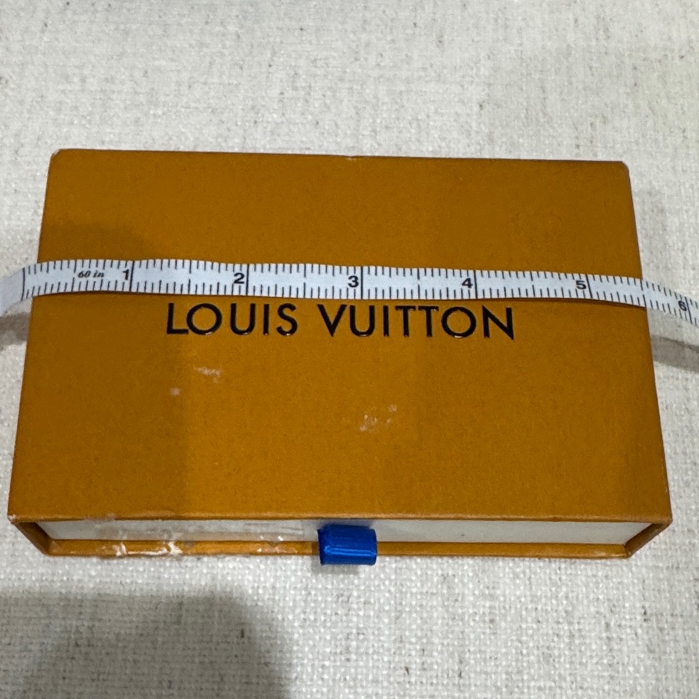 Louis Vuitton Orange Box with Blue Tab